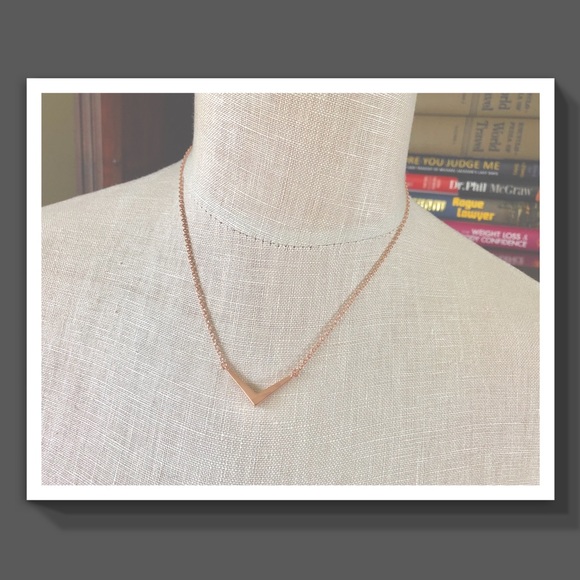 MM Melinda Maria Jewelry - MM Melinda Maria Rose Gold Necklace NWT